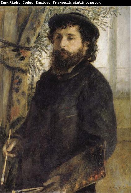 Pierre Renoir Claude Monet Painting